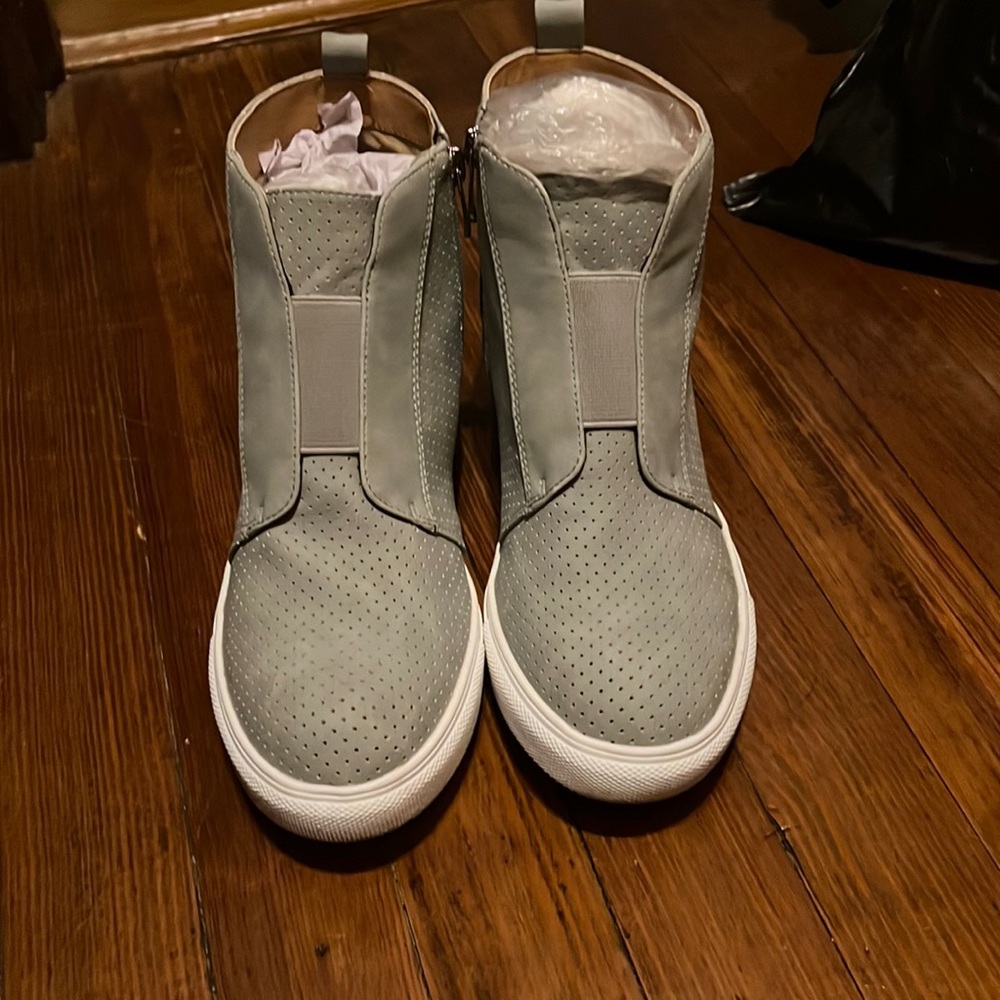 Wedge sneakers-only worn a couple of times!
